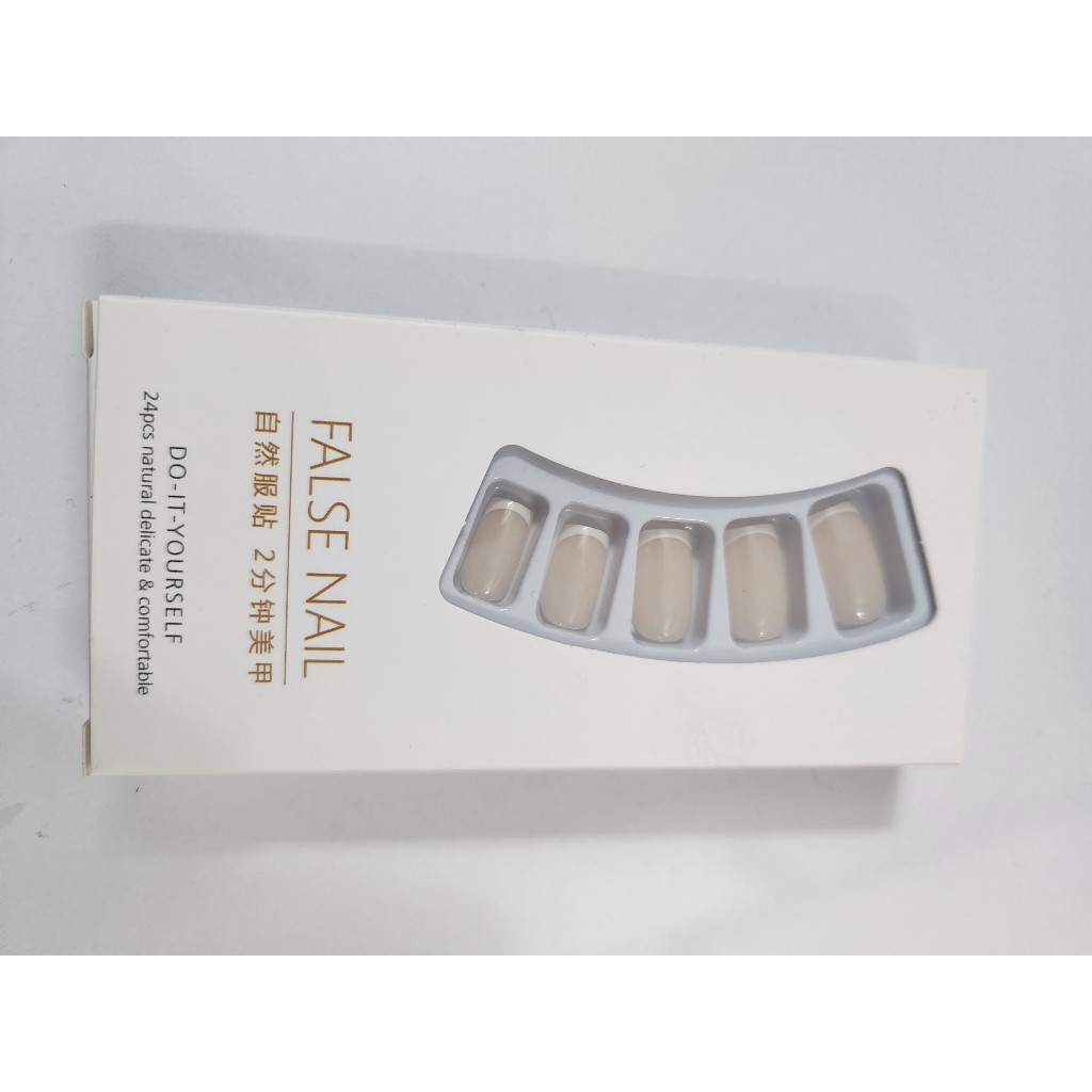 Set 24 móng tay giả, có keo xinh xắn (mẫu 16)