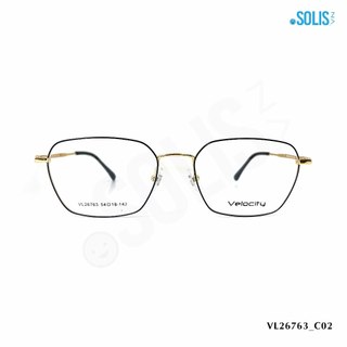 Gọng kính KL Velocity VL26763 - KÍNH KIM LOẠI HIỆU VELOCITY VL26763 KÍCH THƯỚC 54-18-142