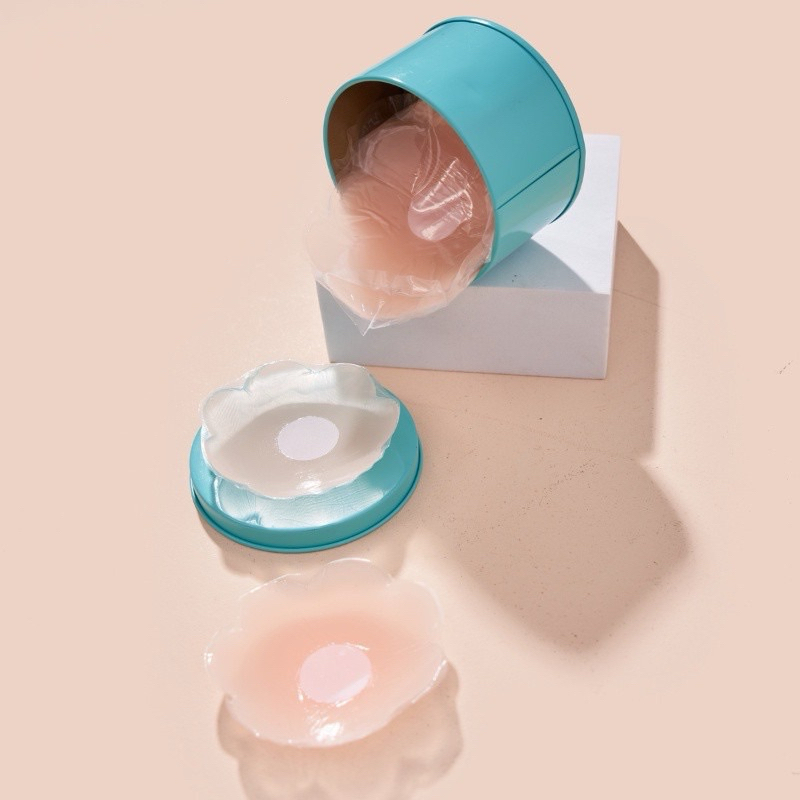 Dán ngực silicion mẫu xanh 5 cặp