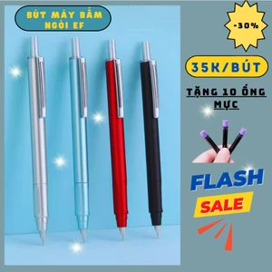 BÚT MÁY EF NGÒI HẠT GẠO ÊM TRƠN,DÙNG ĐƯỢC 2 LOẠI MỰC( MỰC BƠM + THAY ỐNG TIỆN ÍCH)