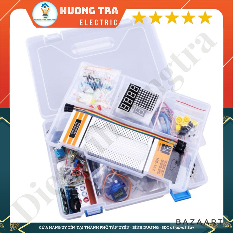 Bộ Kit Thực Hành Arduino Uno R3 Cơ Bản Dành Cho Học Sinh - Sinh Viên