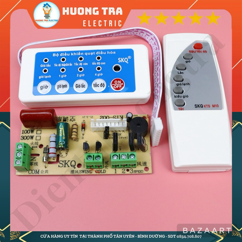 Bộ Điều Khiển Quạt Hơi Nước – Quạt Điều Hòa - Phiên Bản Tiếng Việt Loại Tốt