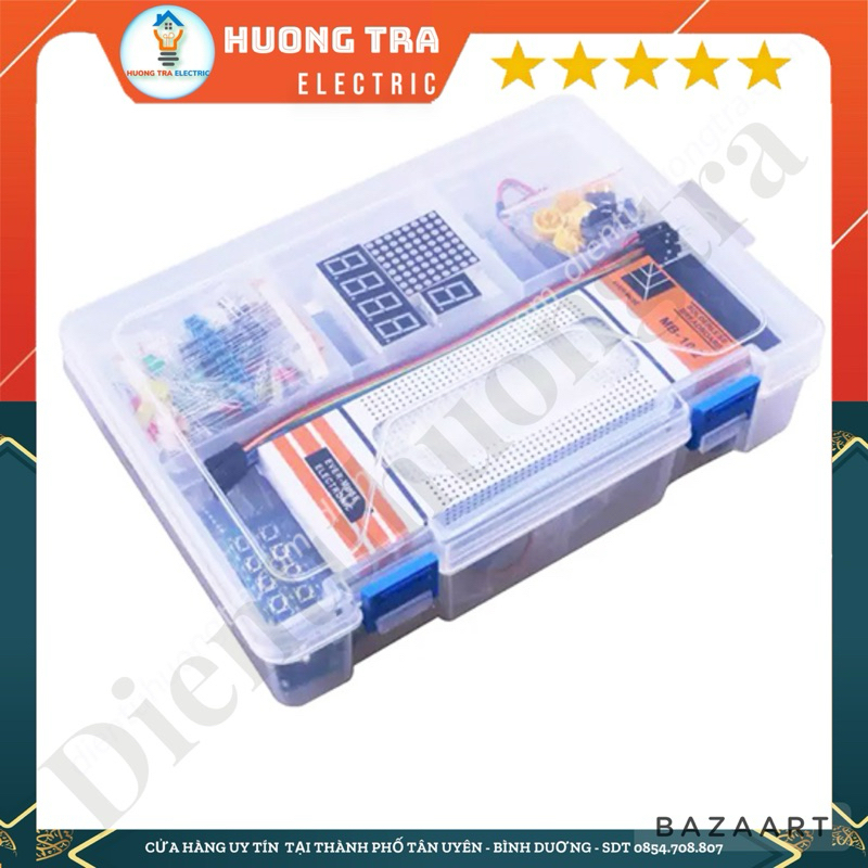 Bộ Kit Thực Hành Arduino Uno R3 Cơ Bản Dành Cho Học Sinh - Sinh Viên