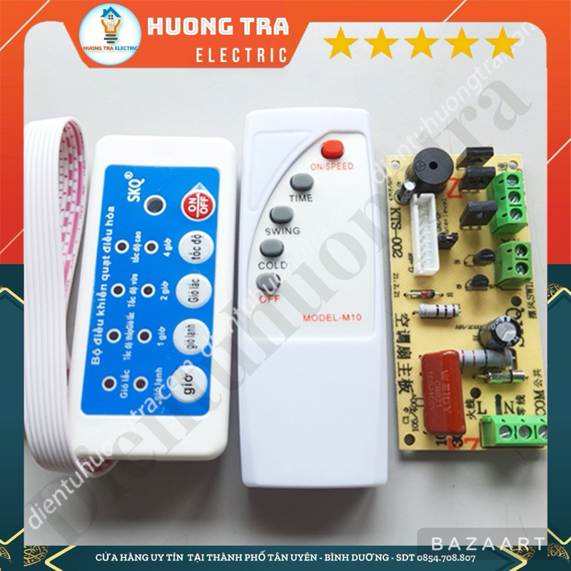 Bộ Điều Khiển Quạt Hơi Nước – Quạt Điều Hòa - Phiên Bản Tiếng Việt Loại Tốt