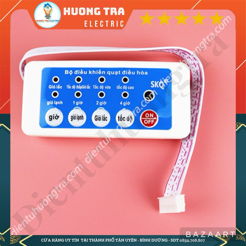 Bộ Điều Khiển Quạt Hơi Nước – Quạt Điều Hòa - Phiên Bản Tiếng Việt Loại Tốt