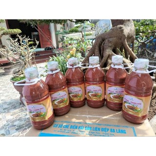 MỘT CHAI MẮM TÉP BA LÀNG 600GR