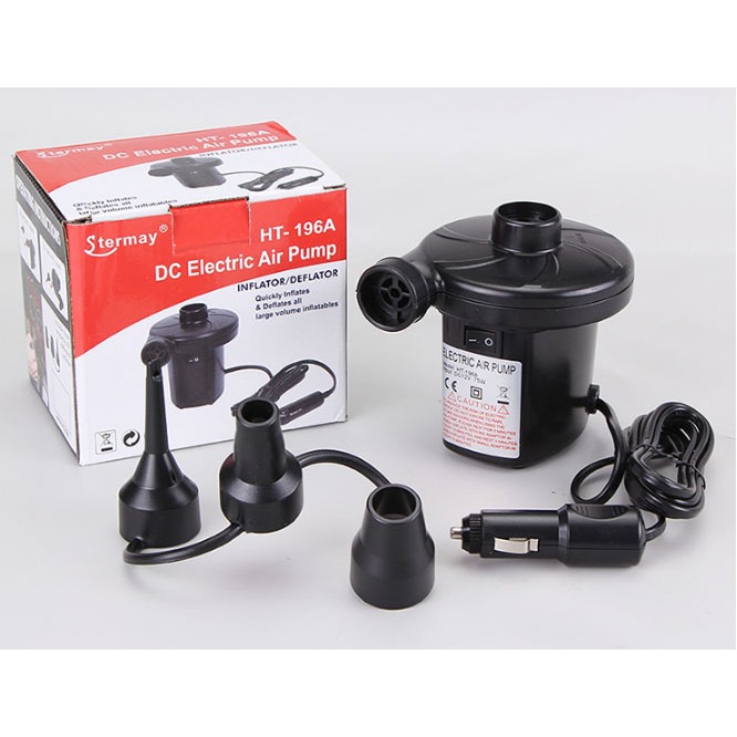 Bơm điện mini 2 chiều bơm và hút kèm phụ kiện cao cấp