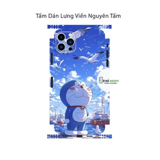 Tấm dán Skin Mặt sau / Ốp lưng Mẫu Doremon MS014 FULL VIỀN 15promax , 14promax , 13promax , 12promax , 11promax , xsmax