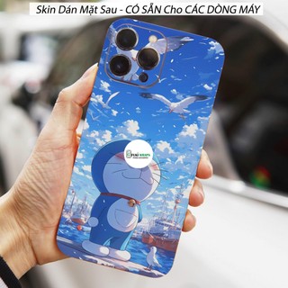 Tấm dán Skin Mặt sau / Ốp lưng Mẫu Doremon MS014 FULL VIỀN 15promax , 14promax , 13promax , 12promax , 11promax , xsmax