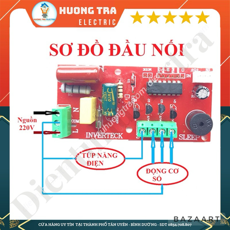 Bộ Mạch Quạt Điều Khiển Từ Xa INVERTECK Loại Tốt