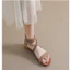 Giày sandal chiến binh nữ boho XIANGLV basic thổ cẩm 1.5cm, sandal nữ quai ngang, giày dây NH19 - Laylalay.n