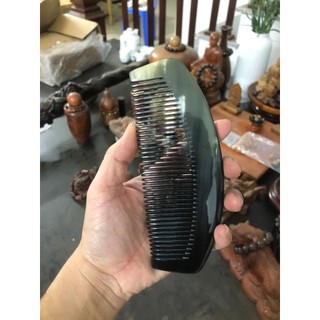 Lược Sừng Trâu Bán Nguyệt Cao cấp xuất Nhật Hàn tránh sơ rụng tóc Giảm Chẻ Ngọc giá Xưởng