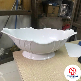 Bát thuyền đựng gà 6815, Bát nhựa bày Gà thắp hương, Đĩa nhựa bày gà Việt Nhật cao cấp
