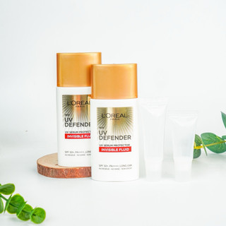 Kem chống nắng Loreal UV Defender Serum Protector Invisinle Fluid SPF50/ PA++++ 50ml