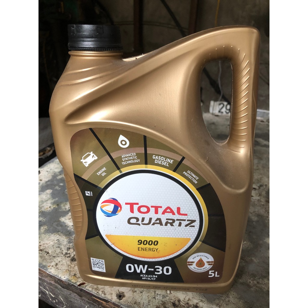 MB 229.5 VW 502.00 Total Quartz 9000 Energy 0W-30 Motoröl - 5 Liter Hochleistungsöl Castrol 0w30