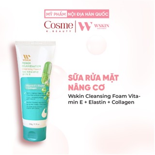 Sữa Rửa Mặt Nâng Cơ Wskin Power Rejuvenation Vitamin E + Elastin + Collagen