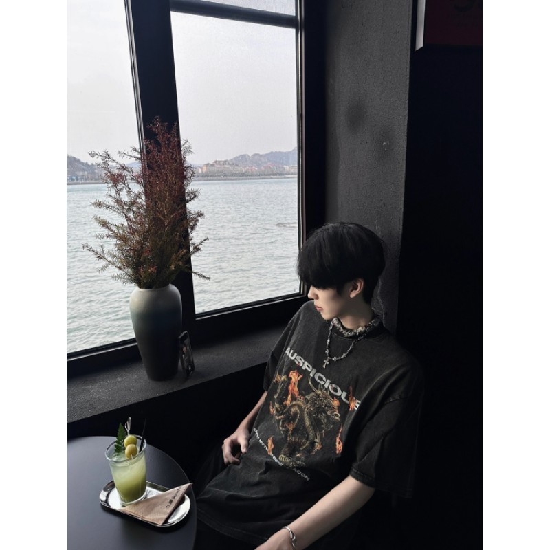 Áo Thun Nam Họa Tiết Nổi Bật JayZey Phông Tay Lỡ Chất Vải Cotton Co giãn Chuẩn Form Unisex