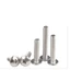 50 cái M3-M6 vít pake đầu dù thân bulong inox201 M3-M6