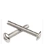 50 cái M3-M6 vít pake đầu dù thân bulong inox201 M3-M6