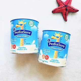 Sữa bột Pediasure Vanilla Grow&Gain 400g Mỹ cho trẻ từ 2Y