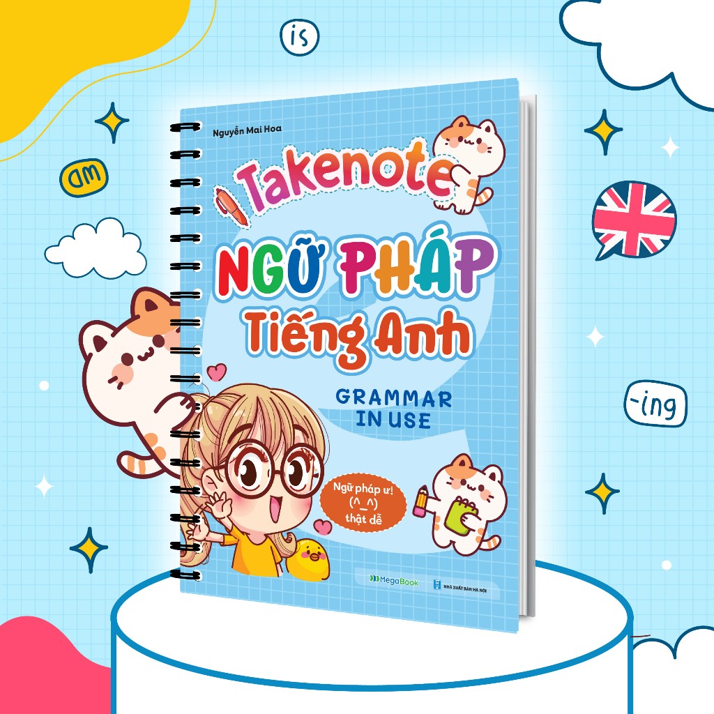 Ảnh Sổ Tay Takenote Ngữ Pháp Tiếng Anh (Grammar in use) - Gáy lò xo 1