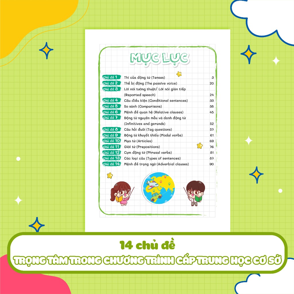 Ảnh Sổ Tay Takenote Tiếng Anh Trung Học Cơ Sở (Gáy lò xo) 4