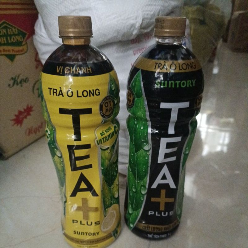 TRÀ Ô LONG TEA+PLUS 2 vị chai 1 lít | Shopee Việt Nam