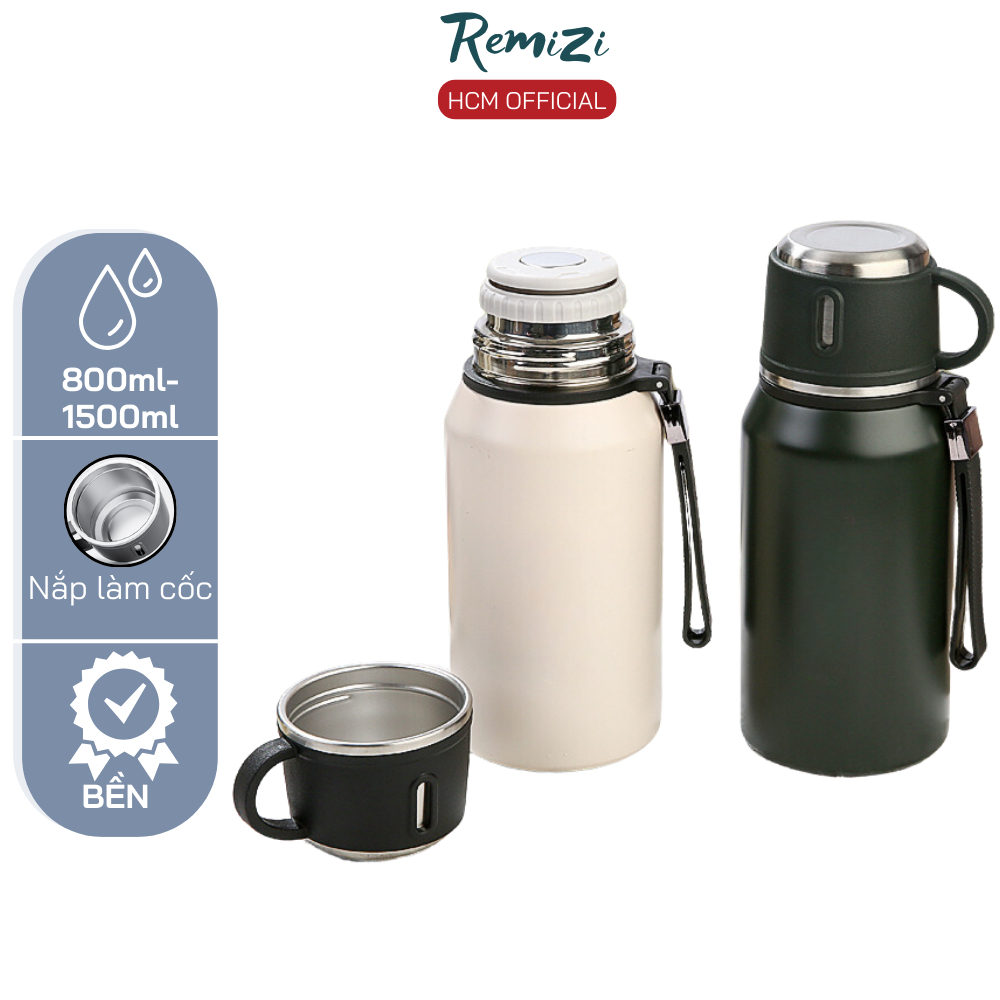 Bình giữ nhiệt inox 316 , bình giữ nhiệt nhiều dung tích nắp làm cốc ...