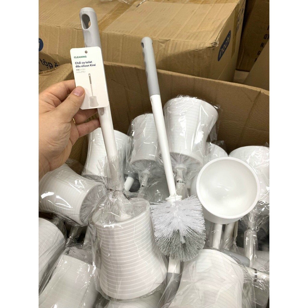 Bộ chổi cọ toilet Kirei tiêu chuẩn Nhật - chính hãng INOCHI