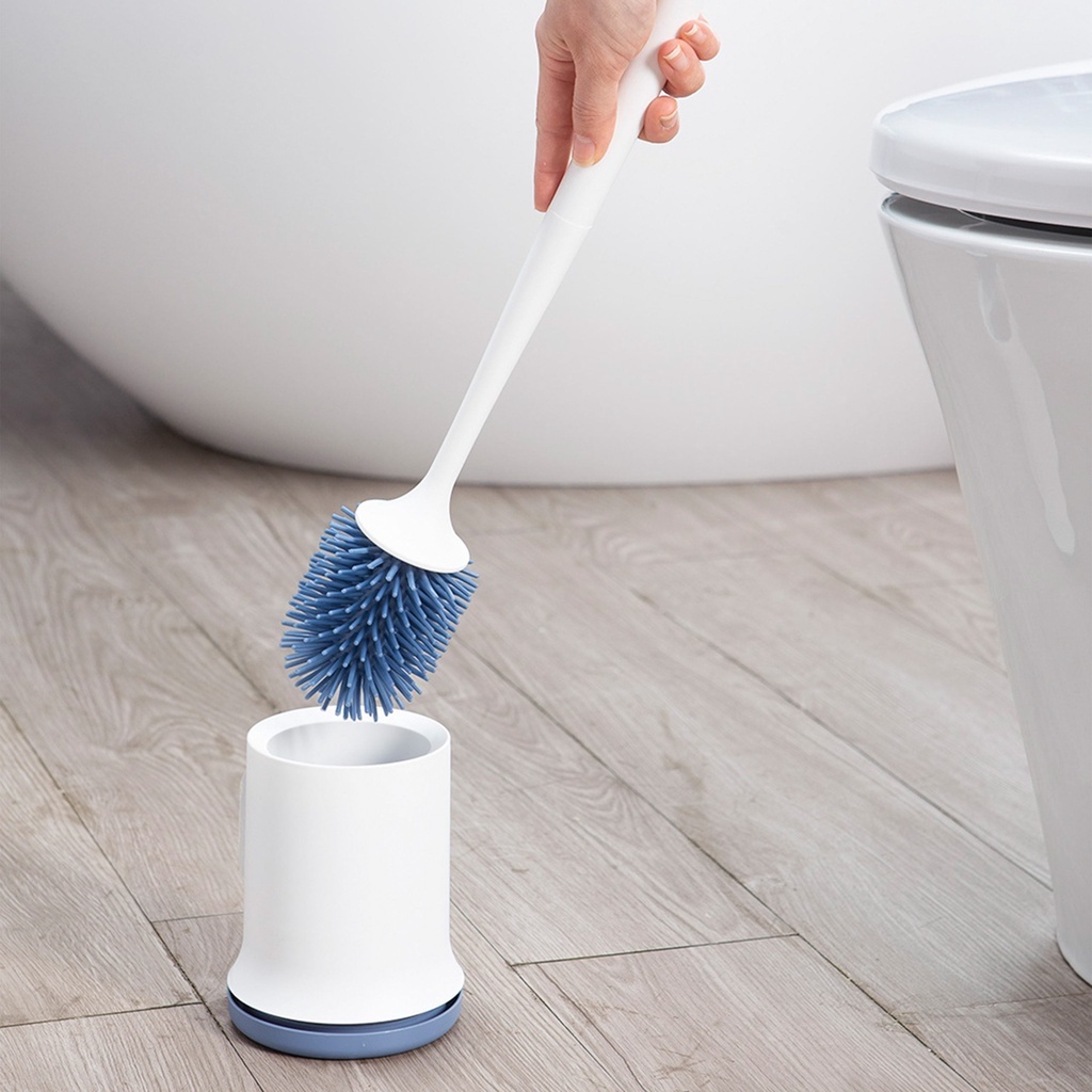 Chổi cọ toilet đầu silicon Kirei - CHÍNH HÃNG INOCHI