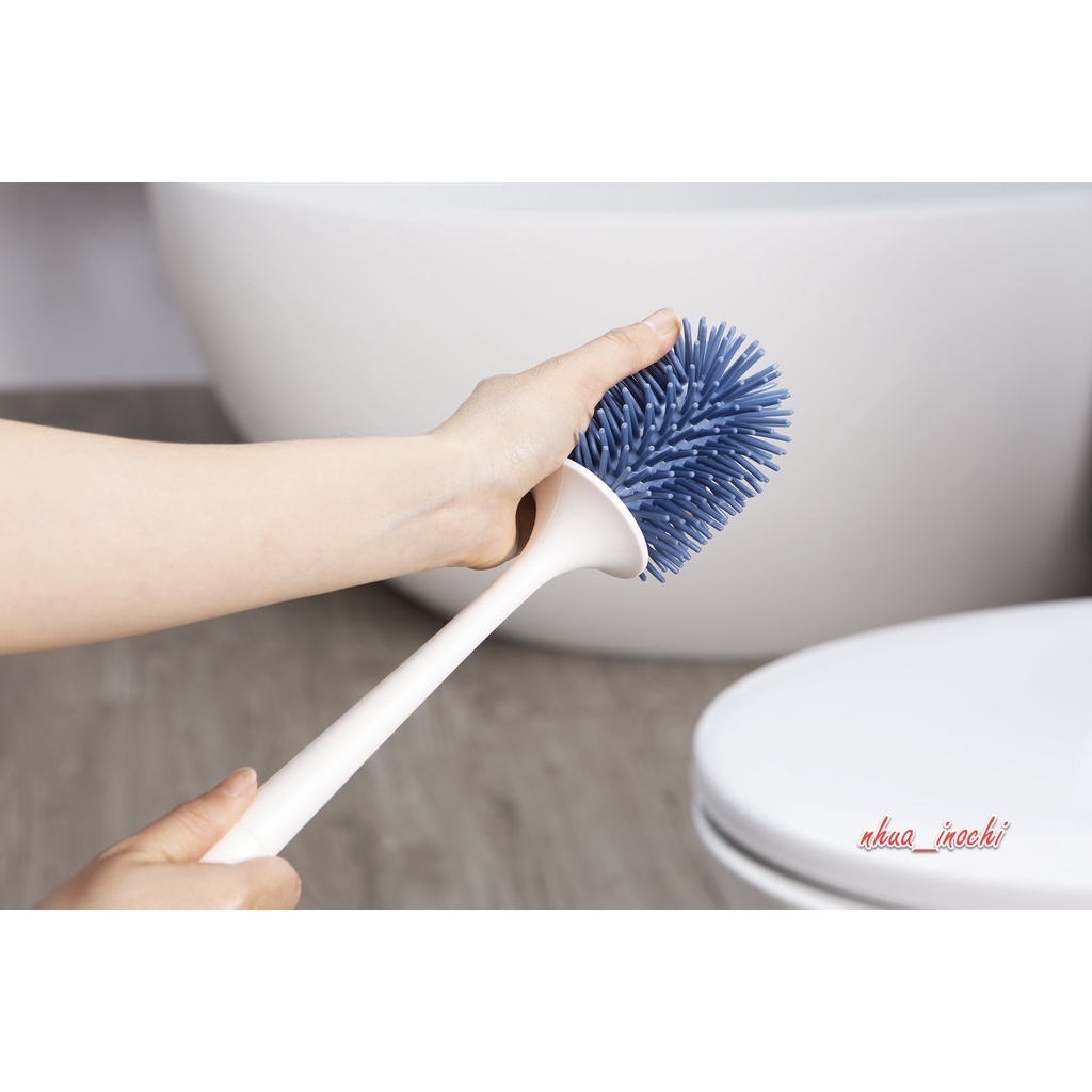 Chổi cọ toilet đầu silicon Kirei - CHÍNH HÃNG INOCHI