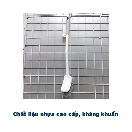 Chổi cọ toilet đầu cong Kirei - CHÍNH HÃNG INOCHI