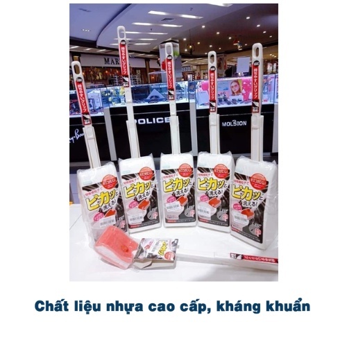 Chổi cọ toilet đầu mút mềm Kirei loại có hộp - CHÍNH HÃNG INOCHI