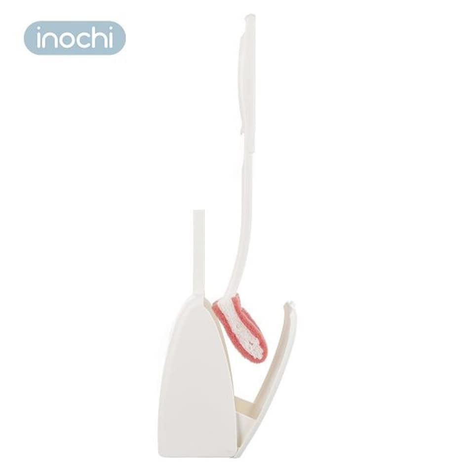 Chổi cọ toilet đầu mút mềm Kirei loại có hộp - CHÍNH HÃNG INOCHI