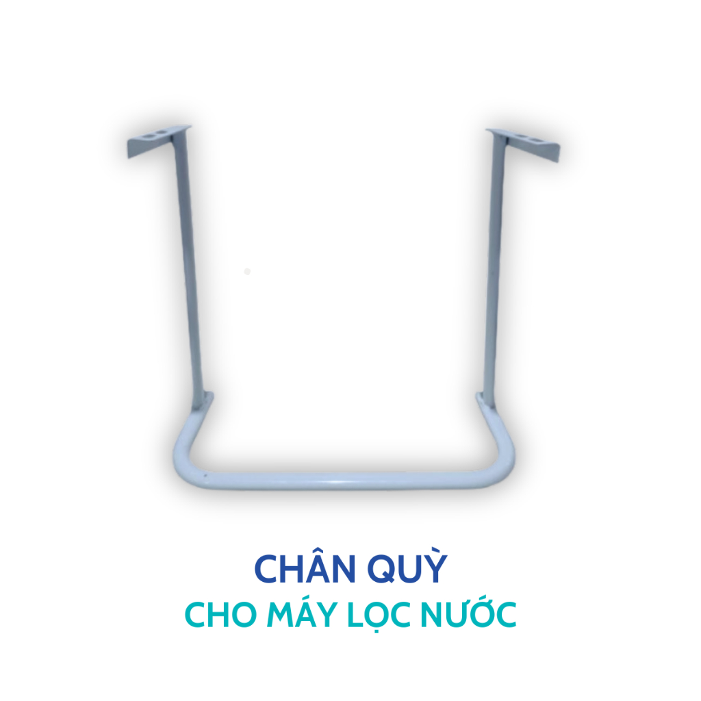 Chân Quỳ Di Động Cho Máy Lọc Nước Để Gầm Bằng Sắt Sơn Tĩnh Điện Chống Gỉ Kèm Giá Đỡ Lõi Lọc