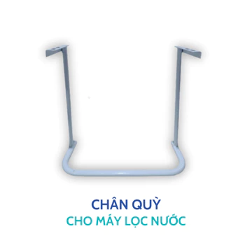 Chân Quỳ Di Động Cho Máy Lọc Nước Để Gầm Bằng Sắt Sơn Tĩnh Điện Chống Gỉ Kèm Giá Đỡ Lõi Lọc