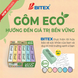 Gôm tẩy Bitex Eco ER22 an toàn sức khoẻ