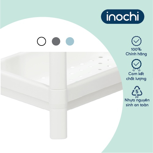 Kệ đa năng Tokyo Inochi 2/3/4 tầng nhựa cứng, phù hợp không gian nhà bếp, phòng khách, phòng ngủ