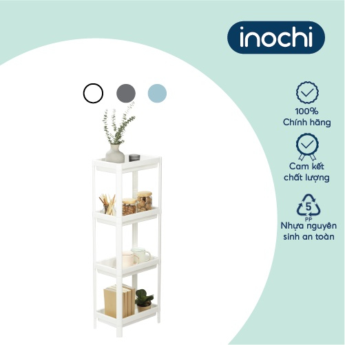 Kệ đa năng Tokyo Inochi 2/3/4 tầng nhựa cứng, phù hợp không gian nhà bếp, phòng khách, phòng ngủ