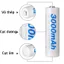 PIN SẠC TÁI SỬ DUNG - Pin sạc Mic hát karaoke AA 4600mAh - pin AAA 2600mAh lắp điều khiển remote