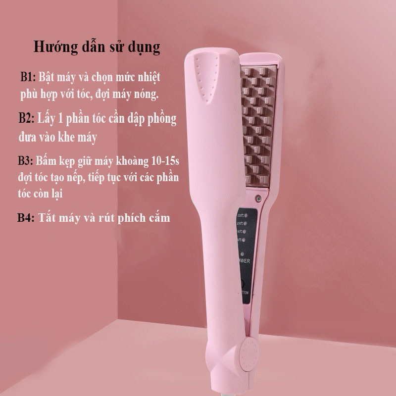Máy dập xù bảng vuông new