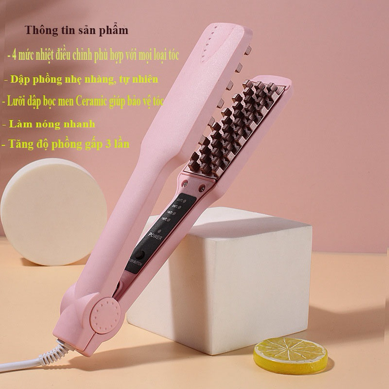 Máy dập xù bảng vuông new