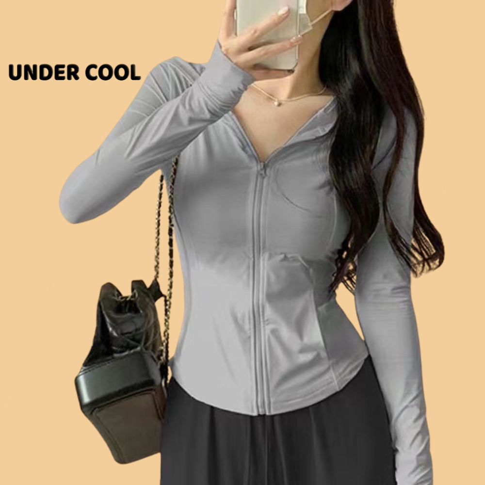 Áo Khoác Chống Nắng Nữ UNDERCOOL Form Ôm Thoáng Khí Chống Tia UV 4 Màu ACN01