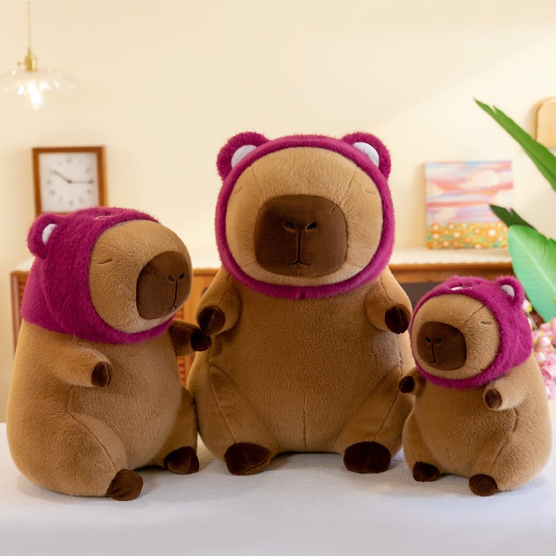 Gấu Bông Chuột Capybara Siêu Mền Thú Nhồi Bông Capybara Siêu Bộ Trưởng Bộ Ngoại Giao Đáng Yêu - G136