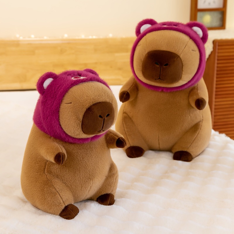 Gấu Bông Chuột Capybara Siêu Mền Thú Nhồi Bông Capybara Siêu Bộ Trưởng Bộ Ngoại Giao Đáng Yêu - G136