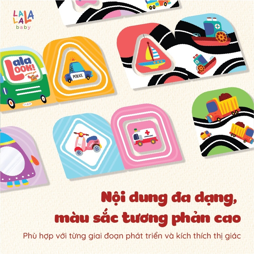 Ảnh Đồ Chơi Âm Thanh Kèm Thẻ Ziczac Lalalook Kích Thích Thị Giác và Thính Giác Cho Bé Sơ Sinh – Lalala Baby 2