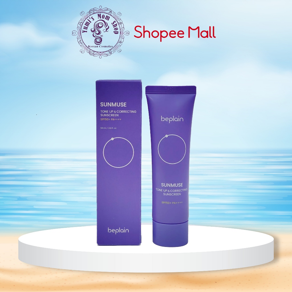 Kem Chống Nắng Beplain Sunmuse Lai Vật Lý And Hoá Học Tone Up And Correcting Sunscreen Spf 50 Pa 4179