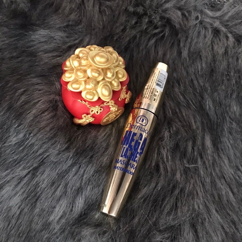 Chuốt Mi Dermacol Mega Lashes Mascara – Super Volume – Black 13ml - AHB Cosmetics