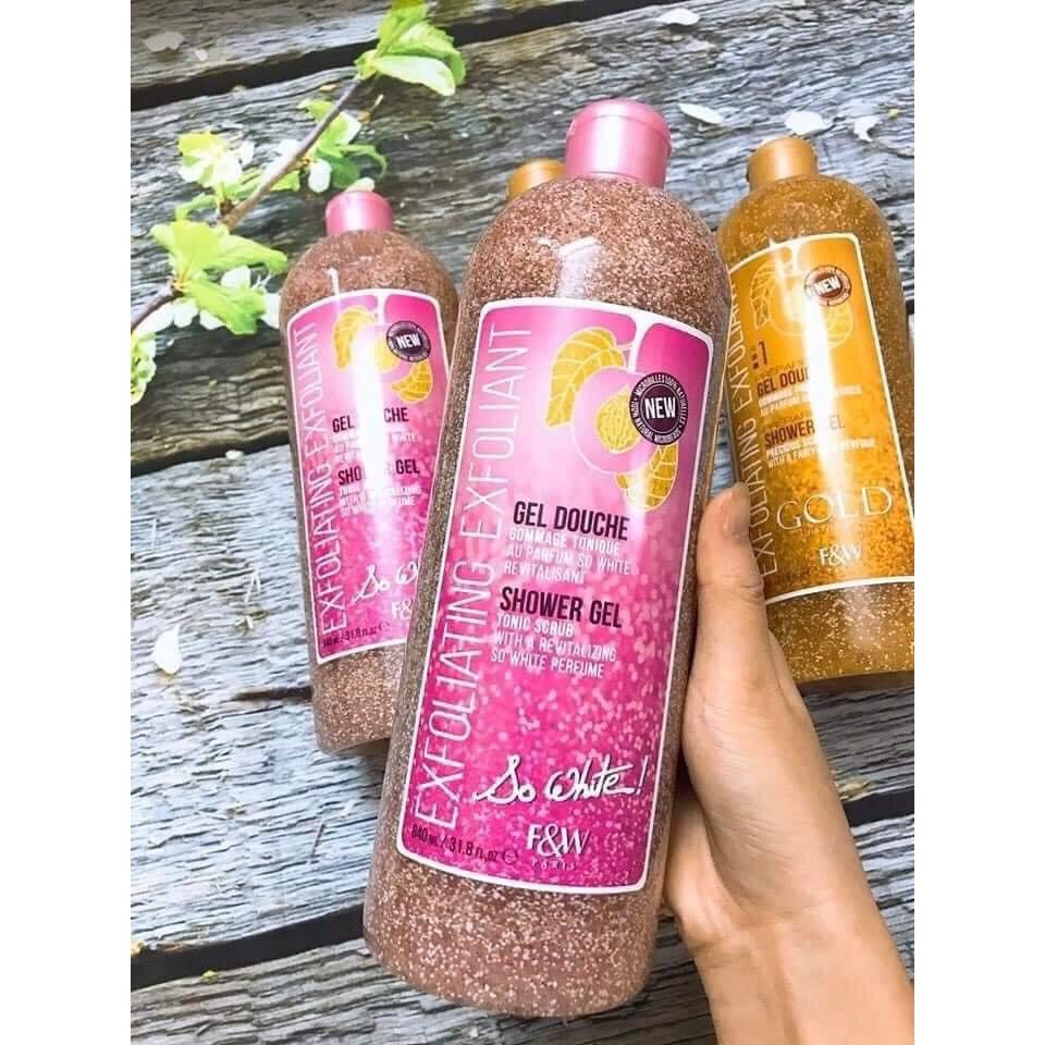 Sữa tắm tẩy da chết nhẹ nhàng của FW Pháp - Exfoliating exfoliant