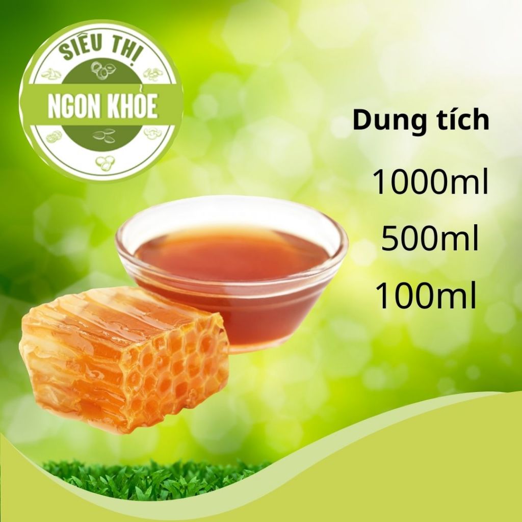 Mật ong hoa thiên nhiên hỗ trợ sức khỏe, chất lượng, tự nhiên